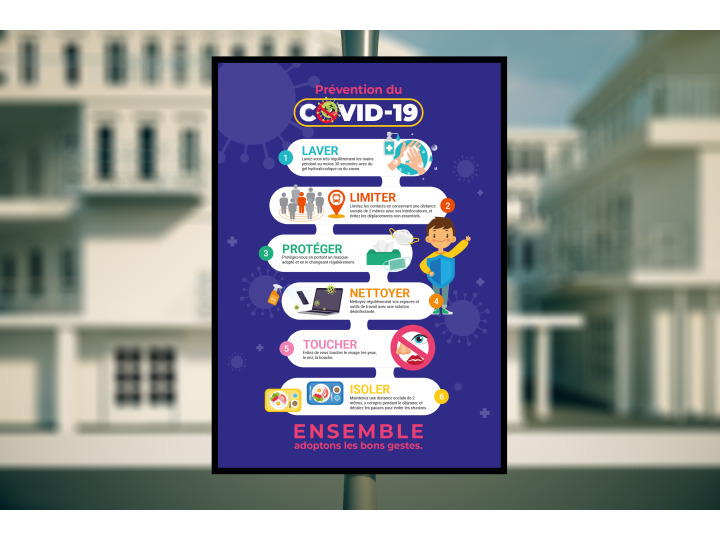 Affichage spécial Covid