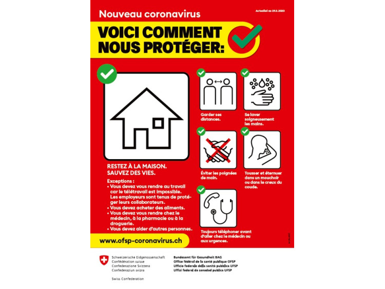 Affiche officielle Suisse