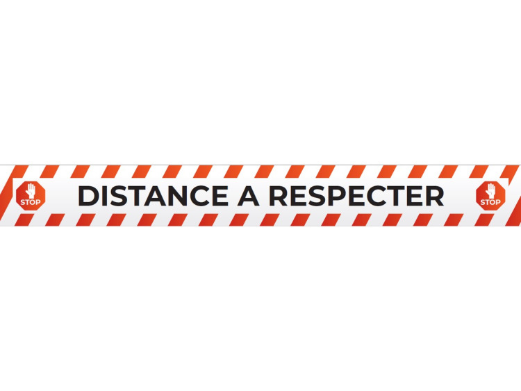 Bande pour sol - 1 m&egrave;tre